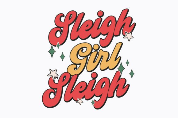 Christmas Sleigh Girl Retro SVG: An Embroidery Review