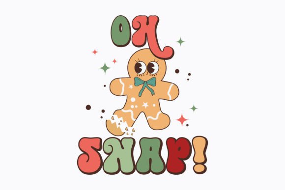 Oh Snap Christmas Retro Svg: Graphics for Crafts