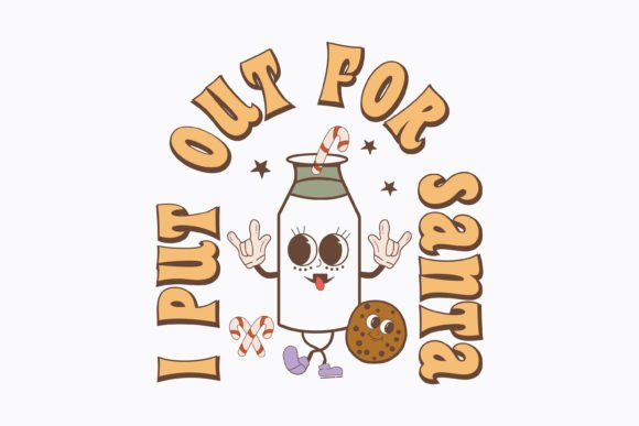 Retro Christmas I Put Out for Santa SVG Review