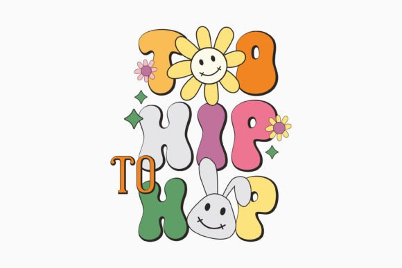 Retro Easter Hip Hop SVG: Graphics for Crafts