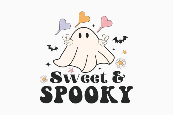Sweet and Spooky Retro SVG: Graphics for Crafts